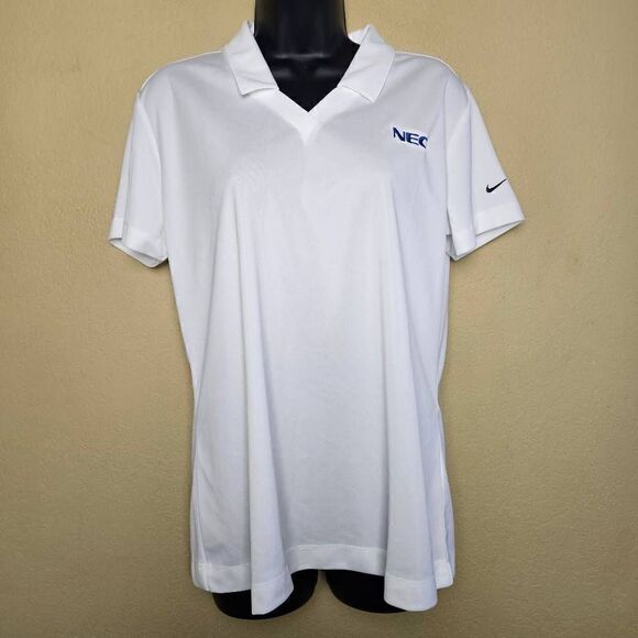NWT Nike NEC Golf Polo - Picture 1 of 8